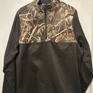 Under Armour Black and Camouflage Lightweight Jacket